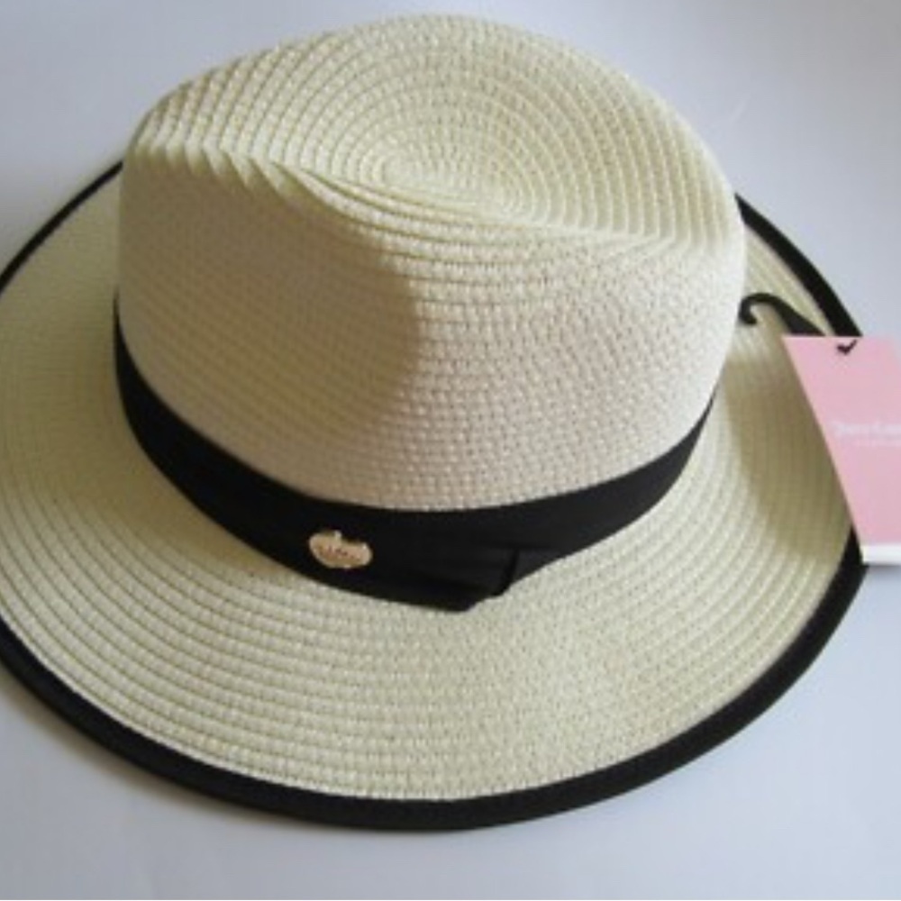 Juicy Couture Elegant Cream and Black Women's Hat